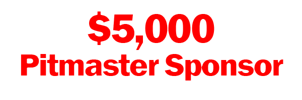 Pitmaster Sponsor $5,000