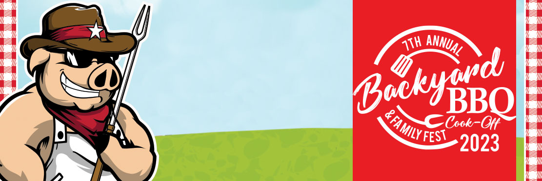 Banner with Pig